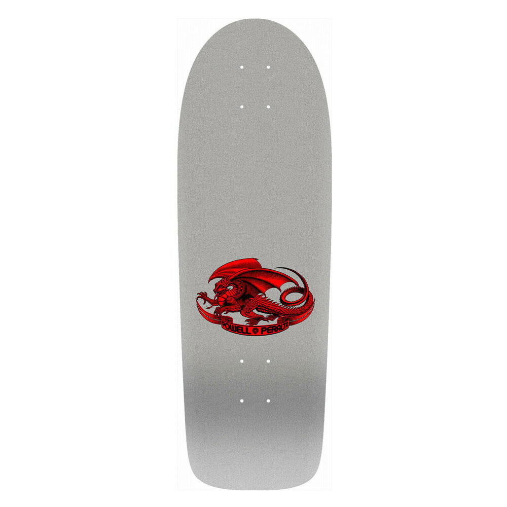 Skateboard Deck O.S. Powell Peralta Rodriguez OG Skull & Sword Silver 10'' 2/2