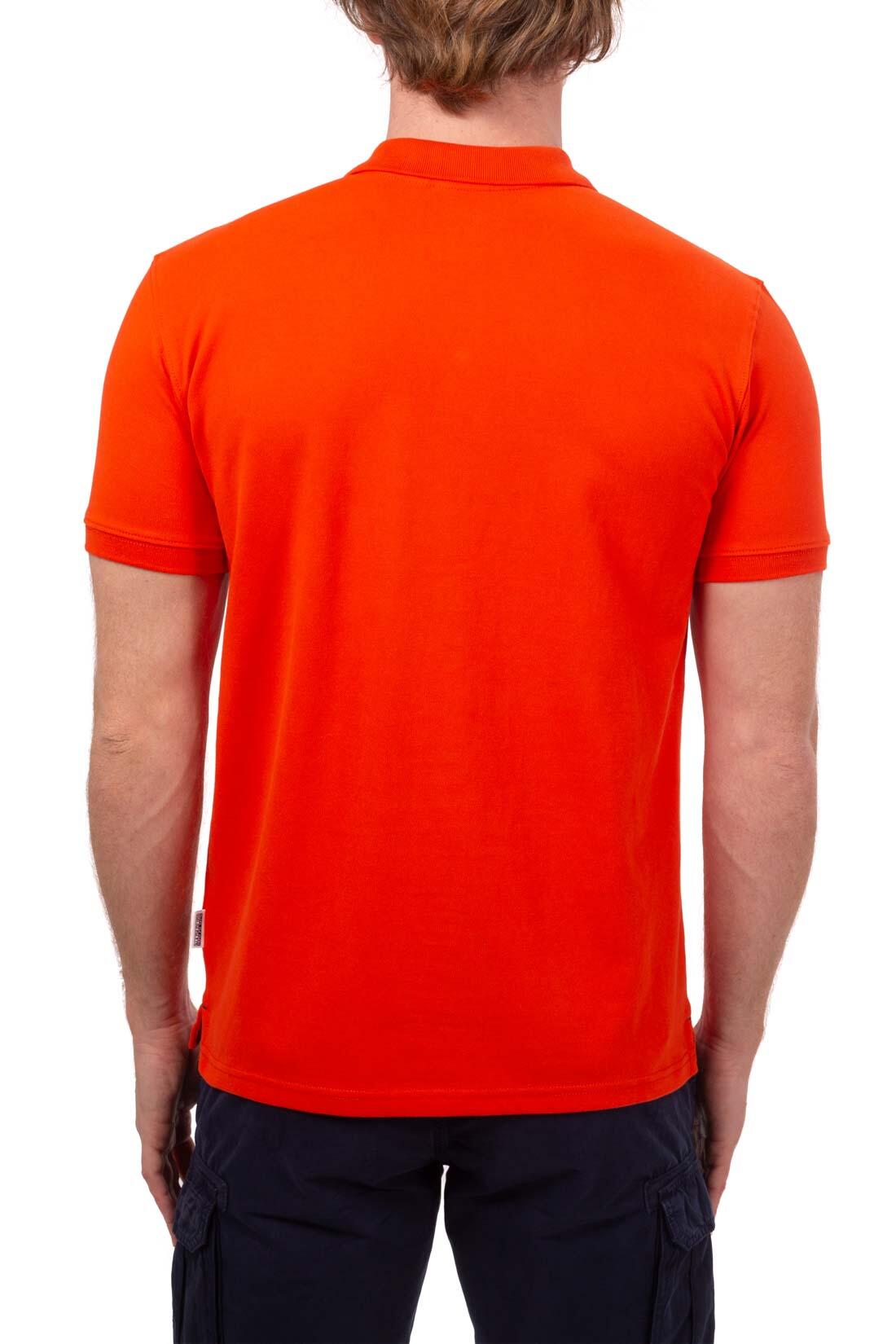 Polo - Casual - Homem - Regular fit - Eruggy - Vermelho 3/4