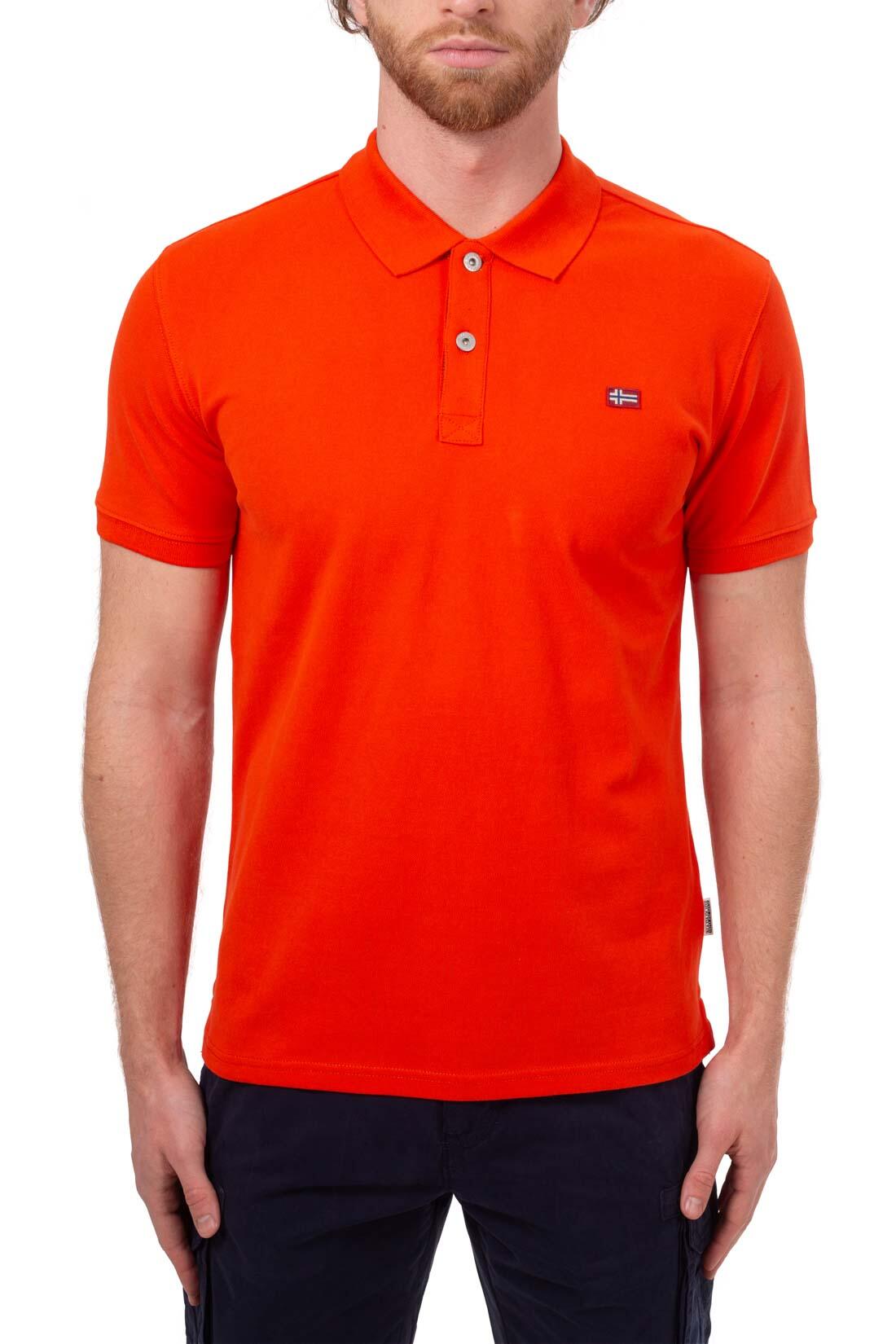 Polo - Casual - Homem - Regular fit - Eruggy - Vermelho 2/4