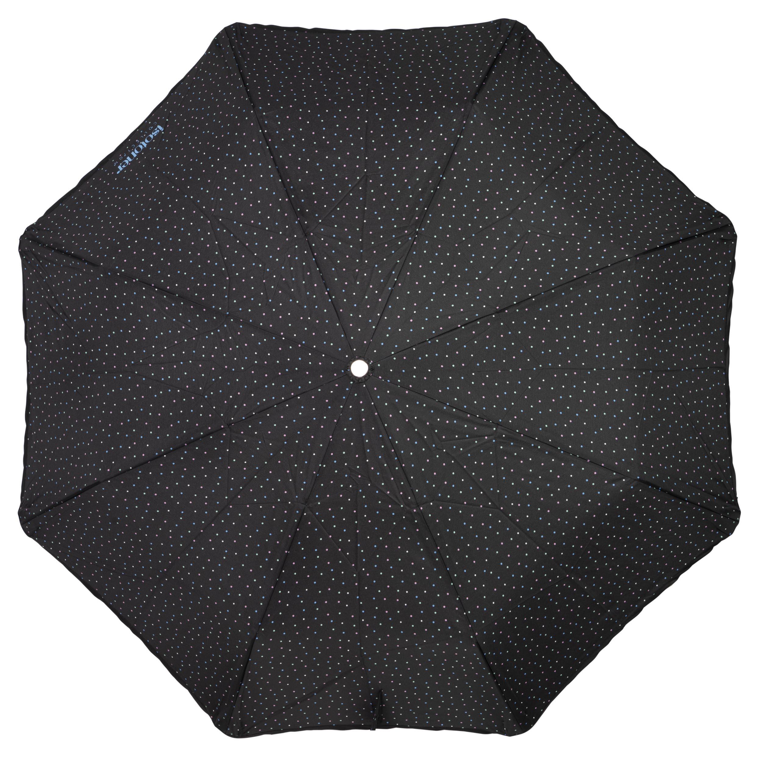 X-TRA SOLIDE ALPHA Mini Pois Ombrello nero - 28 cm 3/5