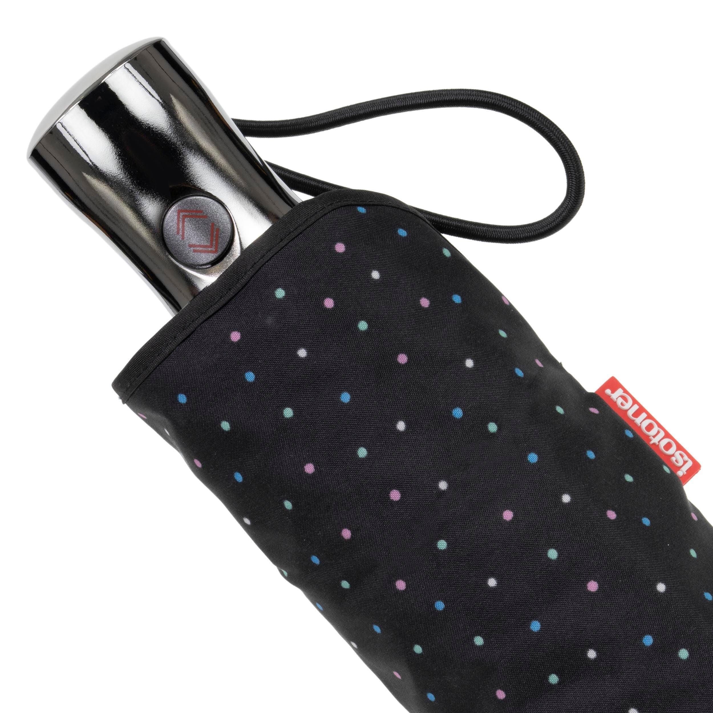 X-TRA SOLIDE ALPHA Mini Pois Ombrello nero - 28 cm 5/5