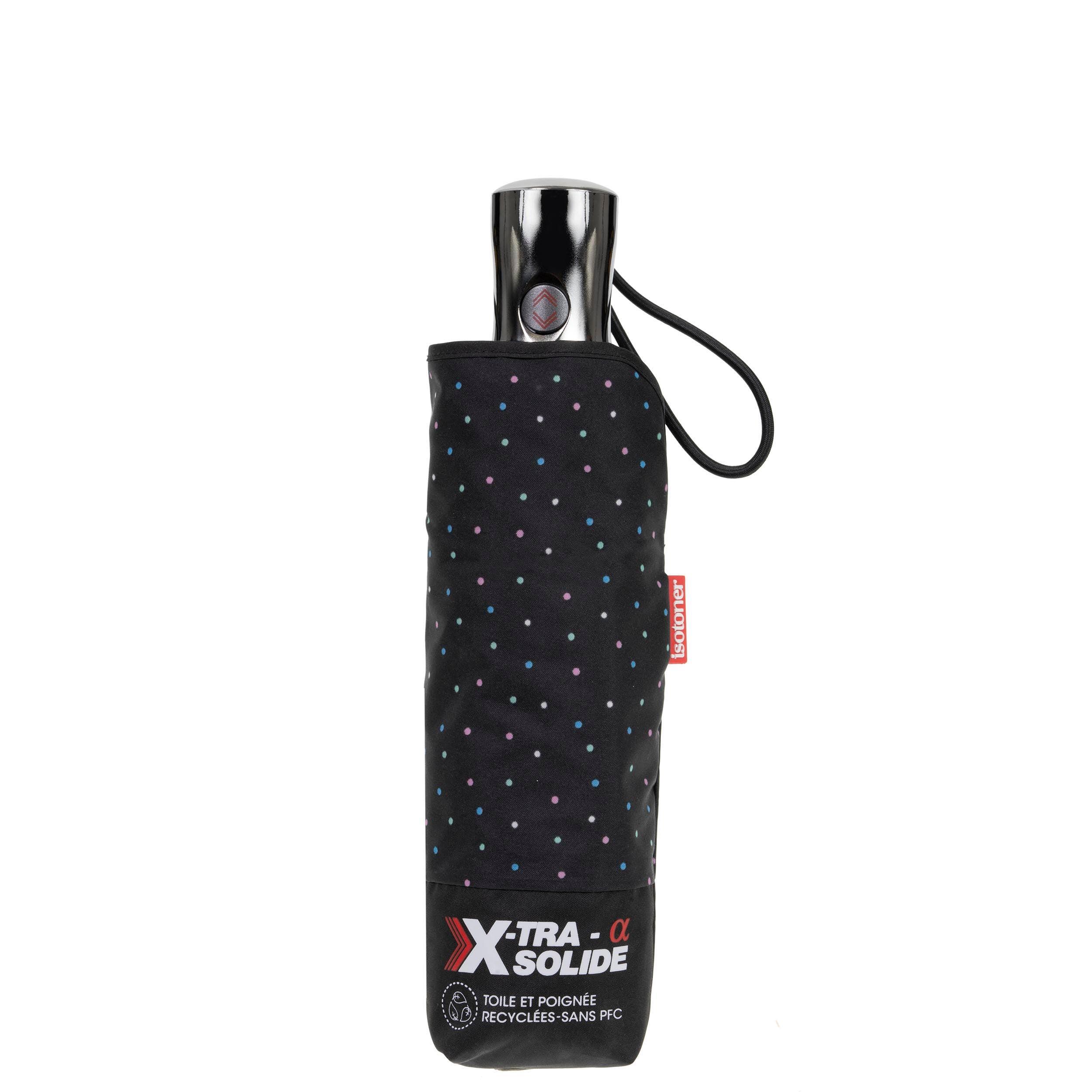 X-TRA SOLIDE ALPHA Mini Pois Ombrello nero - 28 cm 4/5