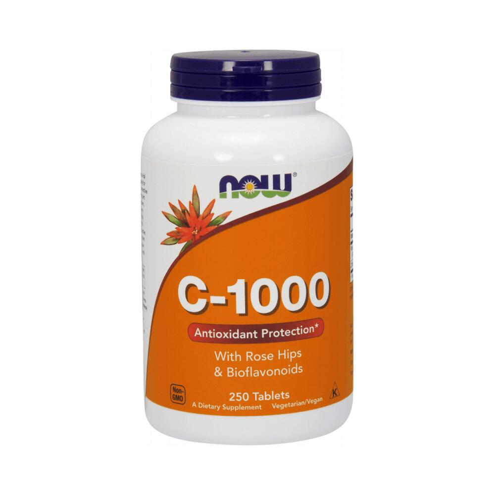 NOW FOODS Now Foods C-1000 Sustained Release (250 Tabs) Unflavoured