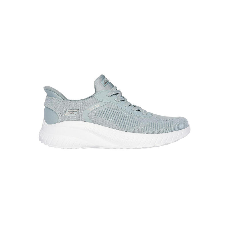 Pantofi Sport Skechers Model Bobs Squad Chaos Culoare Verde