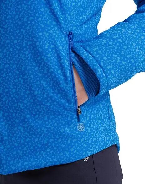Footjoy Dames Golfjas Floral Blauw 4/5