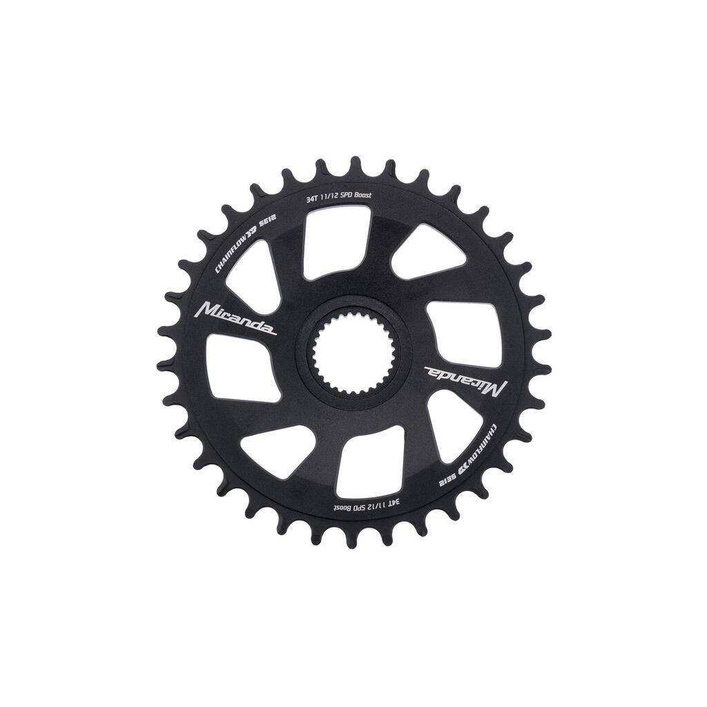 MIRANDA Chainflow 3D SE12 Chainring — 34T, Gen.4 BES3.