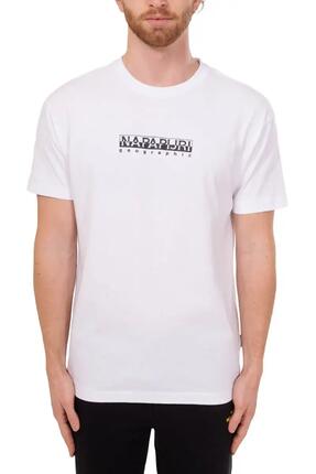 T-shirt - Sportswear - Homme - Regular fit, Col rond, Manches courtes - Blanc