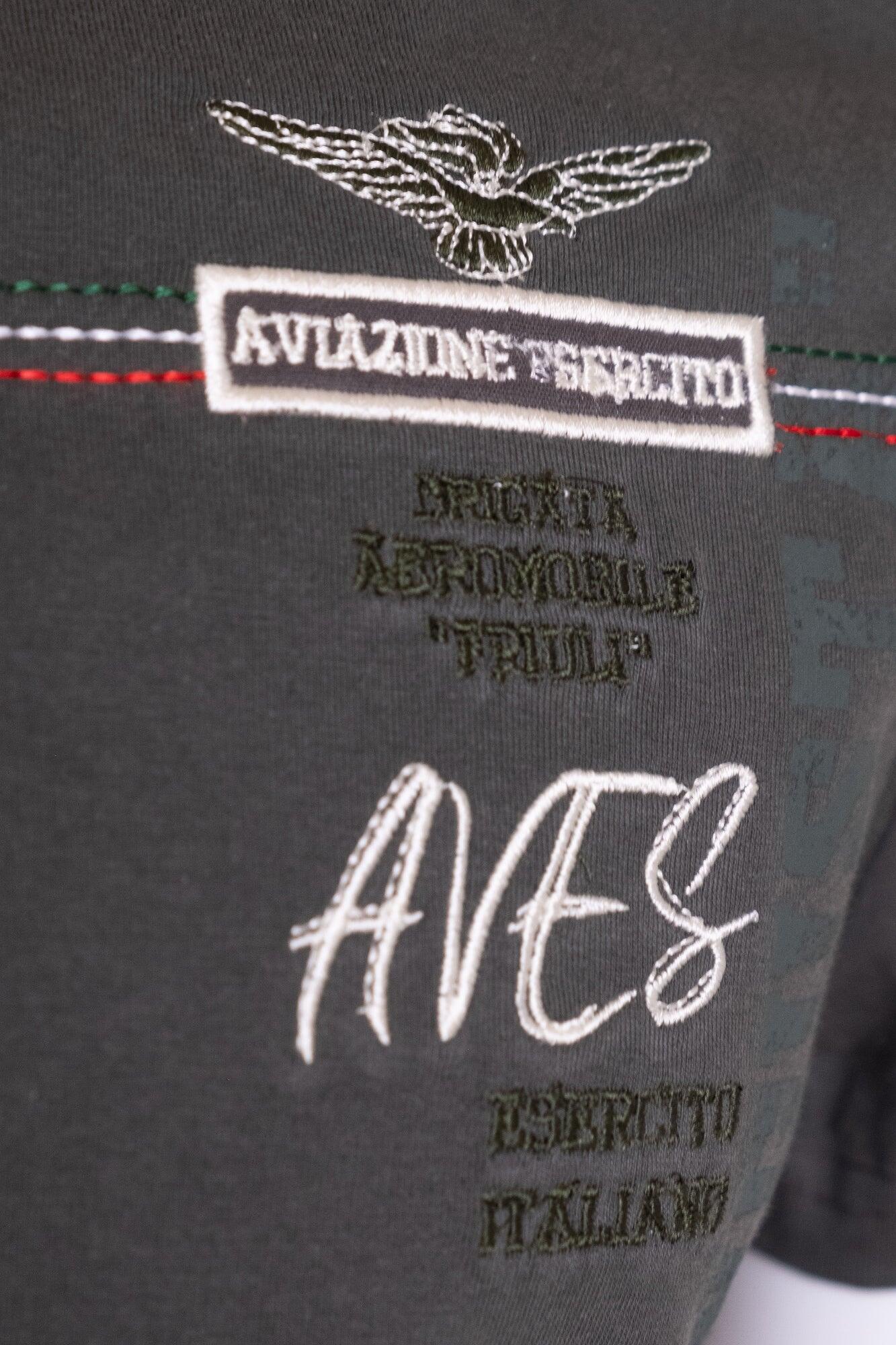 T-shirt Aviazione Esercito a maniche corte militare in cotone uomo 4/4