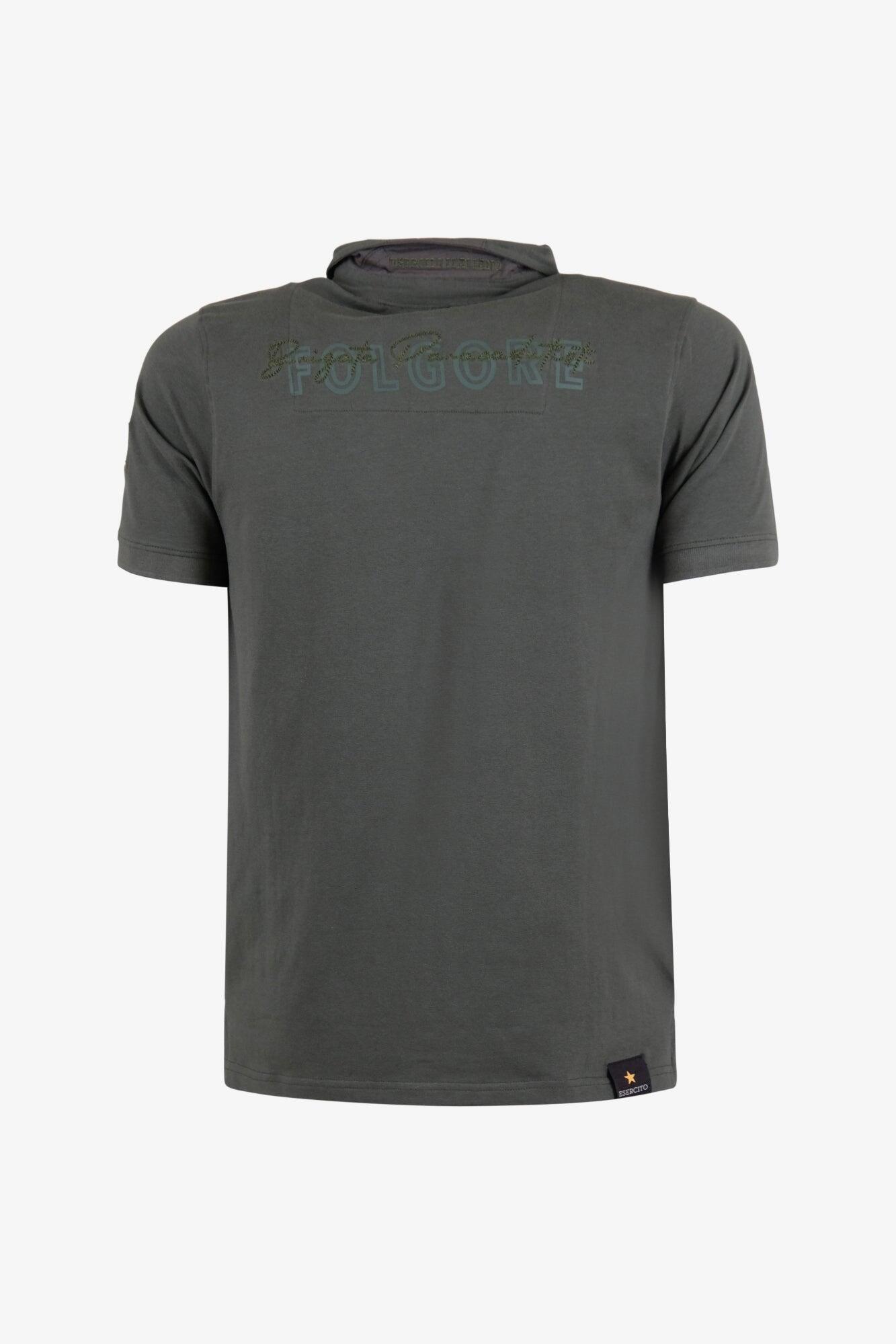 Polo Folgore a maniche corte militare in cotone uomo 2/4