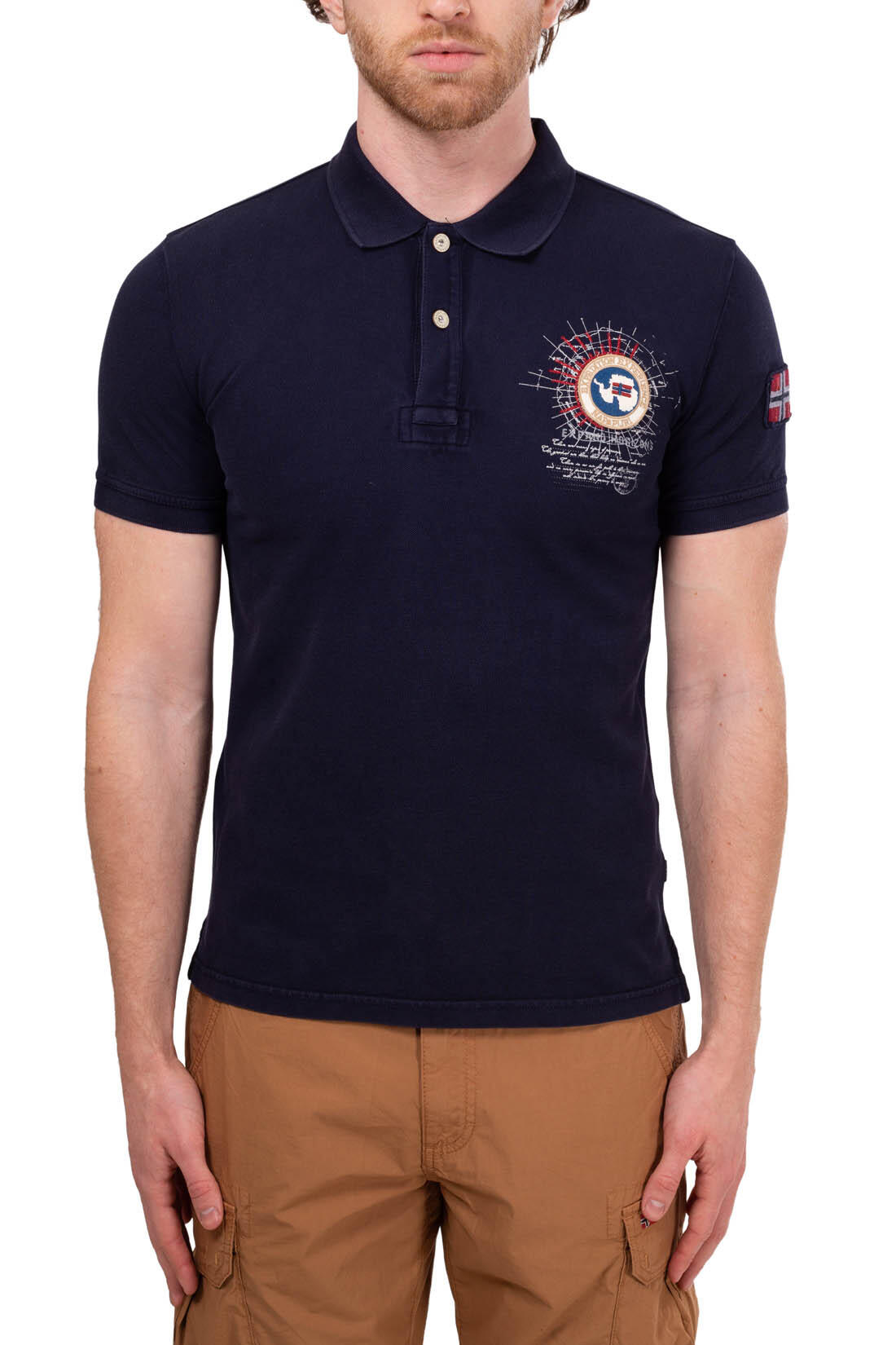 Polo uomopatch logo 2/4
