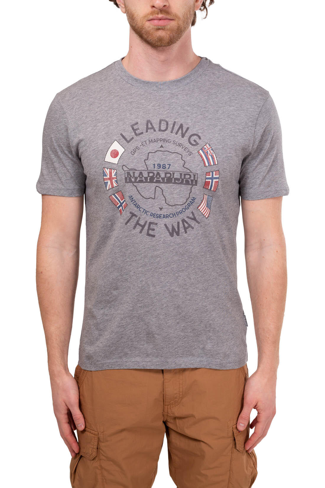 T-shirt uomostampa circolare 2/4