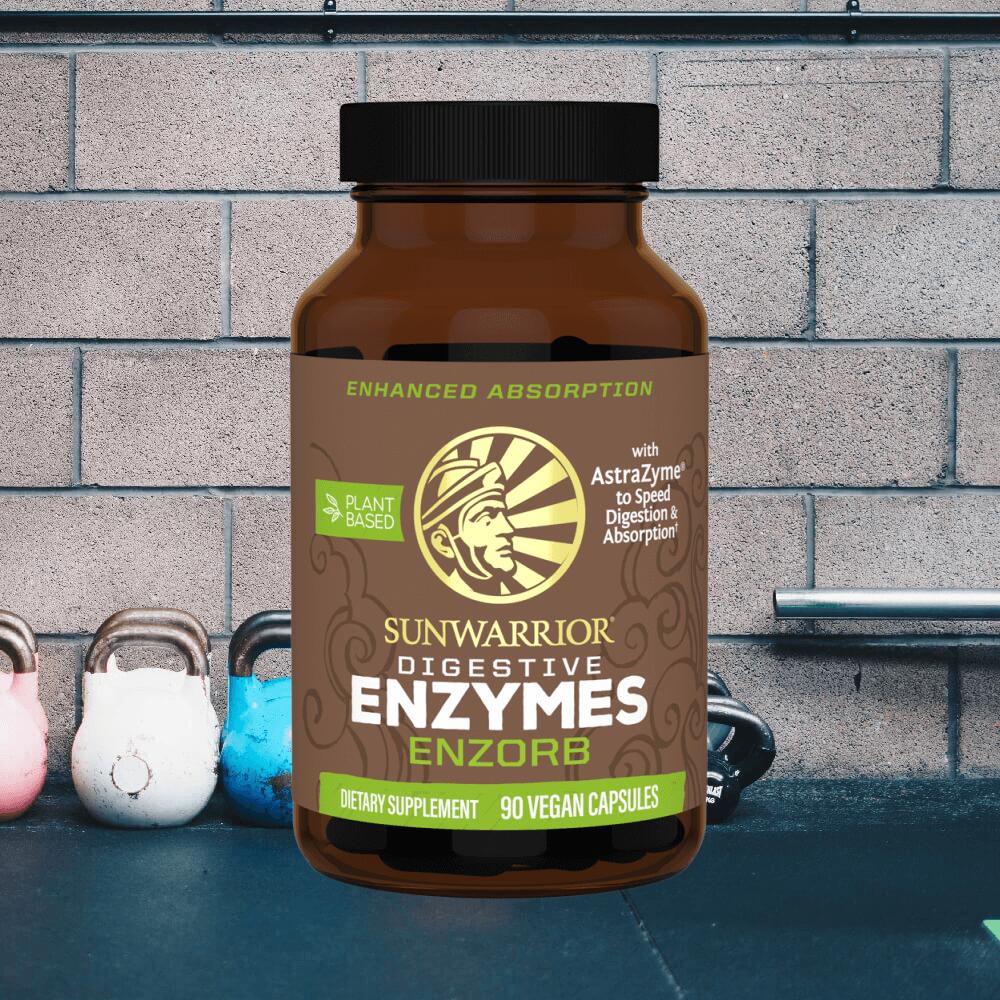 Sunwarrior Enzorb Digestive Enzymes (90 vcaps) Unflavoured 2/3