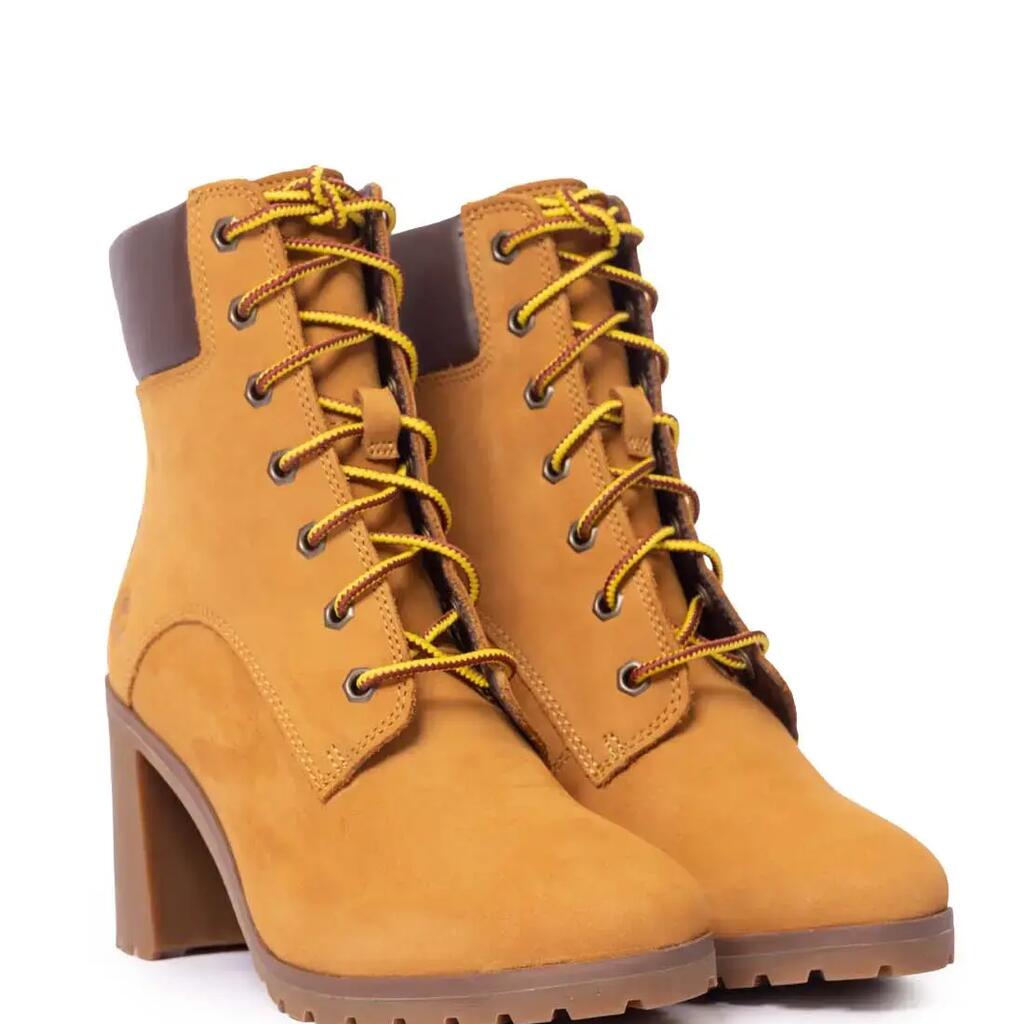 Timberland Womens Wheat Yellow Allington 6 Inch Boots