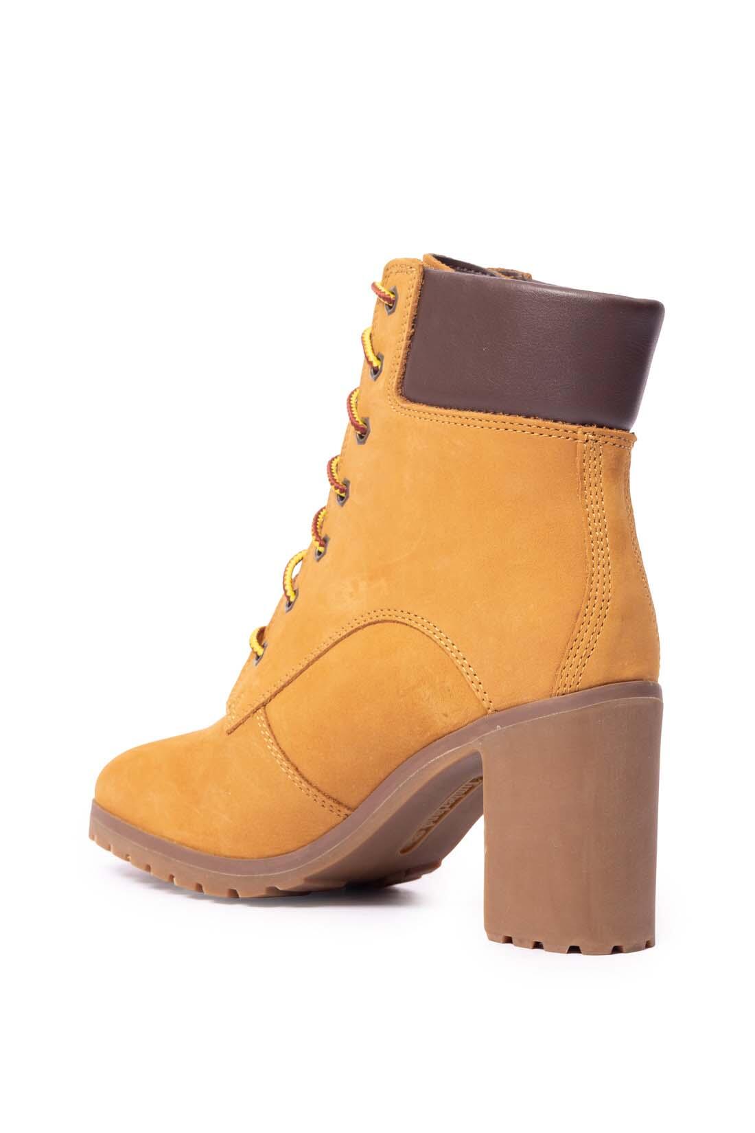 Stivali donna stringati Allington con tacco 3/6