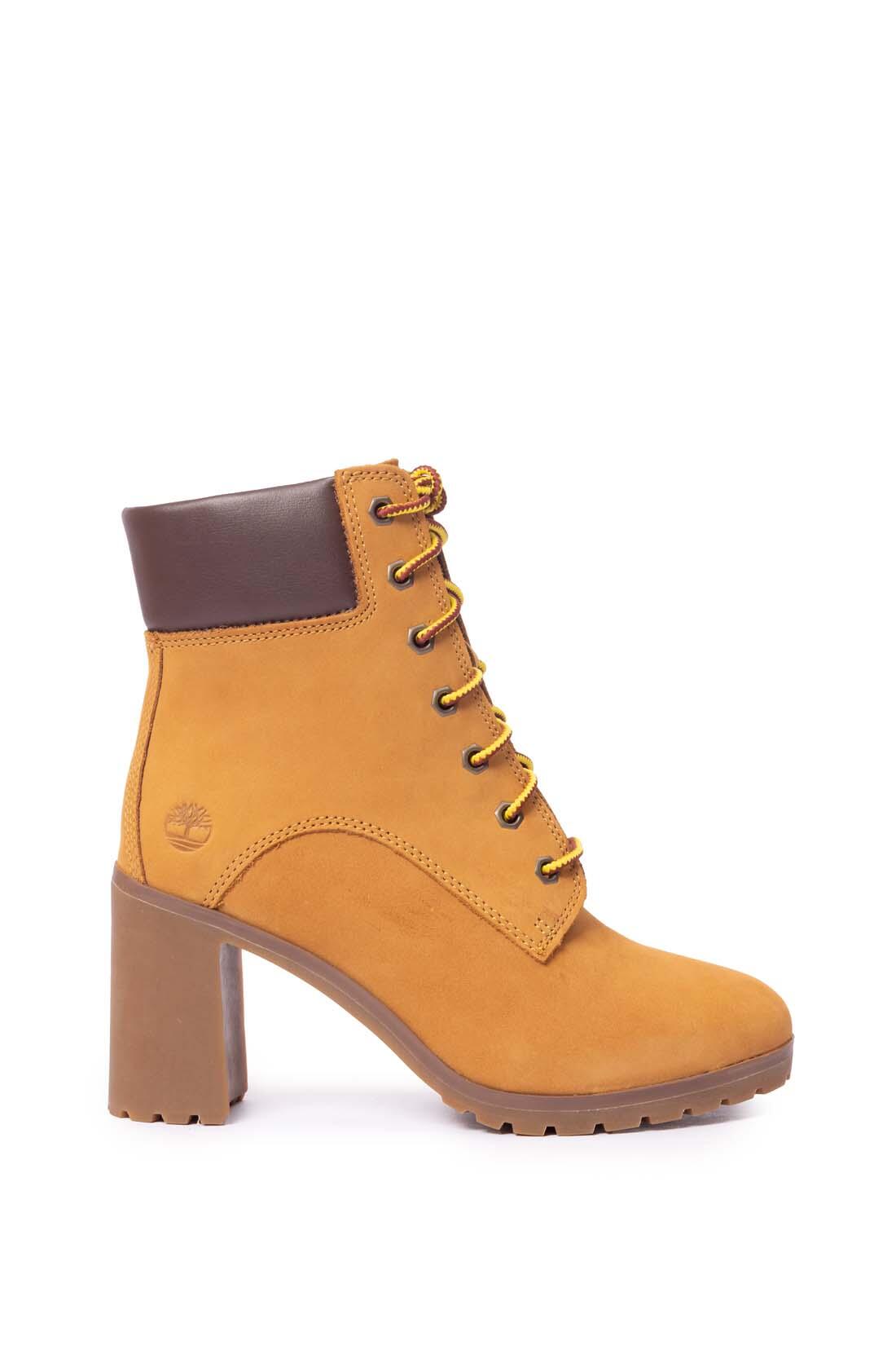 Stivali donna stringati Allington con tacco 2/6