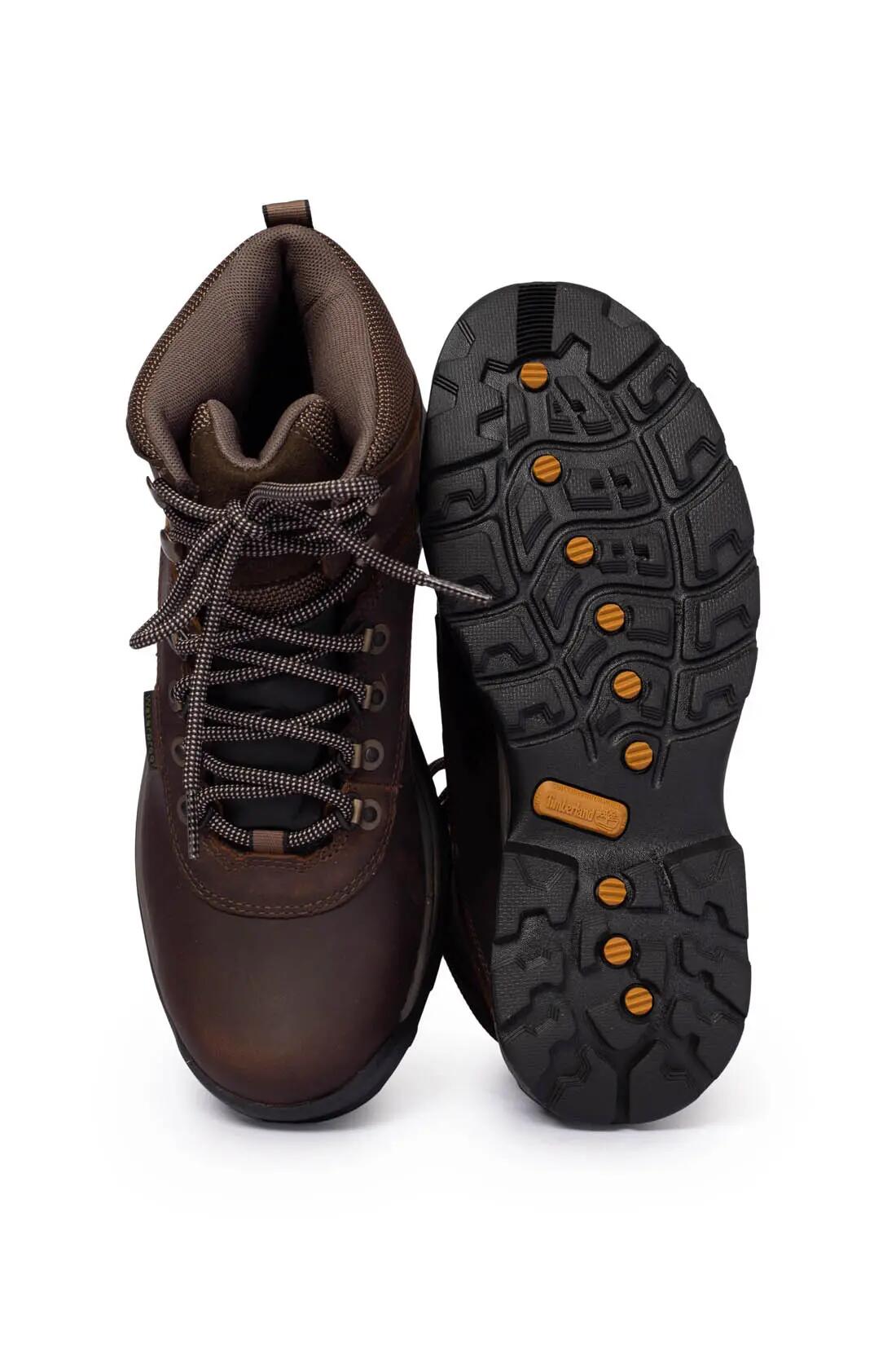 Bottes randonnée homme imperméables White Ledge marron 2/3