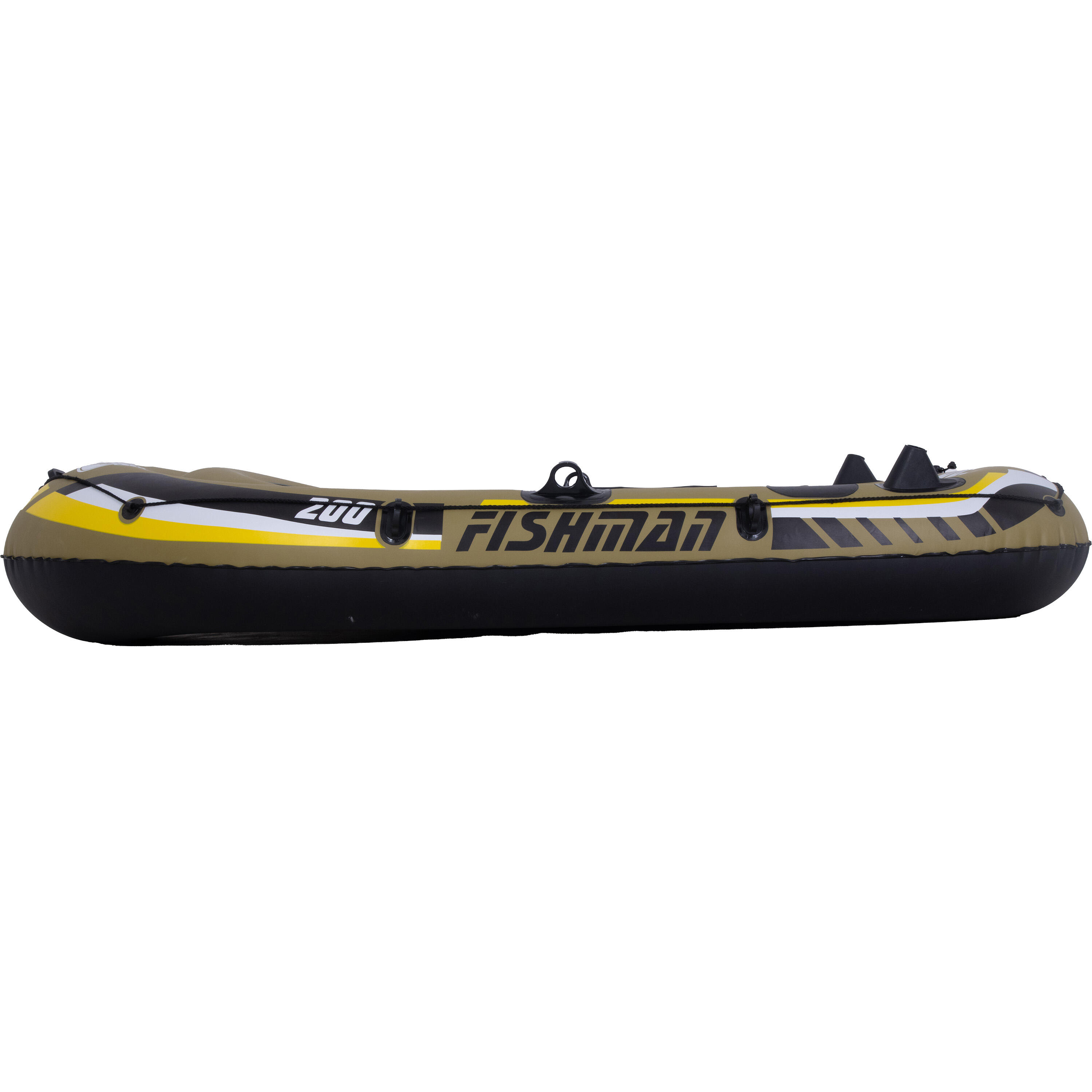 aufblasbares Schlauchboot Fishman 200 218x110x36cm 2 Personen mit Zubehör 4/7