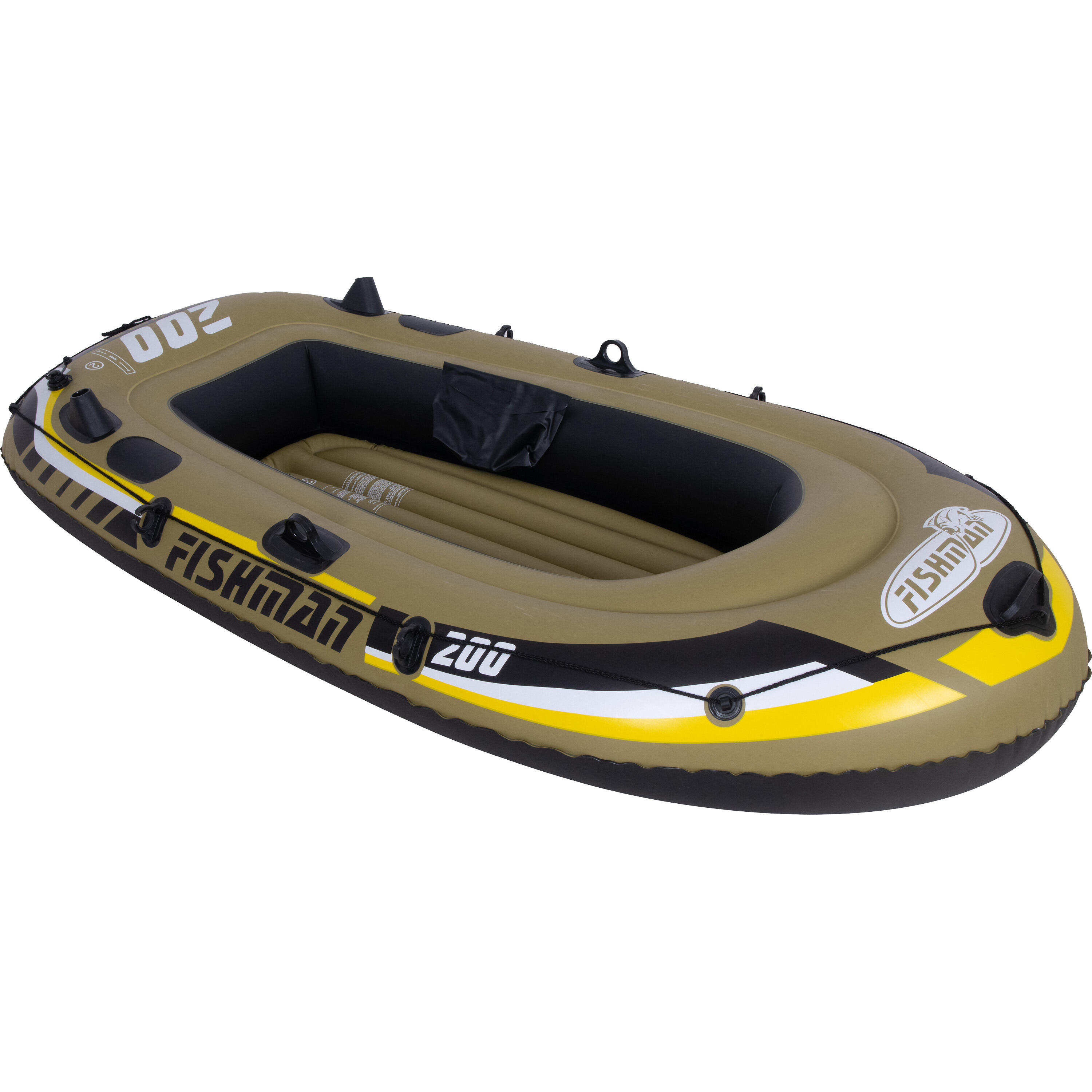 aufblasbares Schlauchboot Fishman 200 218x110x36cm 2 Personen mit Zubehör 5/7
