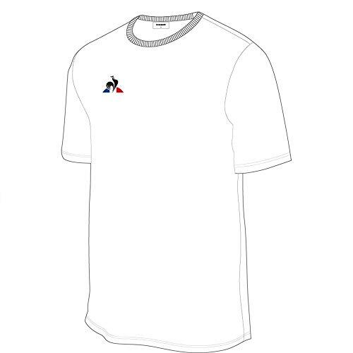 T-shirt en Coton Le Coq Sportif pour Enfants en Blanc Optique, 6A