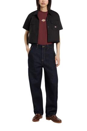 T-shirt - sport - dames - Maple Valley - slim, korte mouw - carmine red