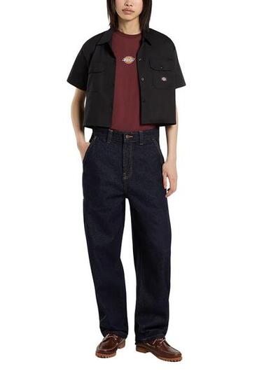 T-shirt - sport - dames - Maple Valley - slim, korte mouw - carmine red