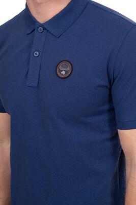 Poloshirt - casual - heren - napapijri - regular fit - wit.