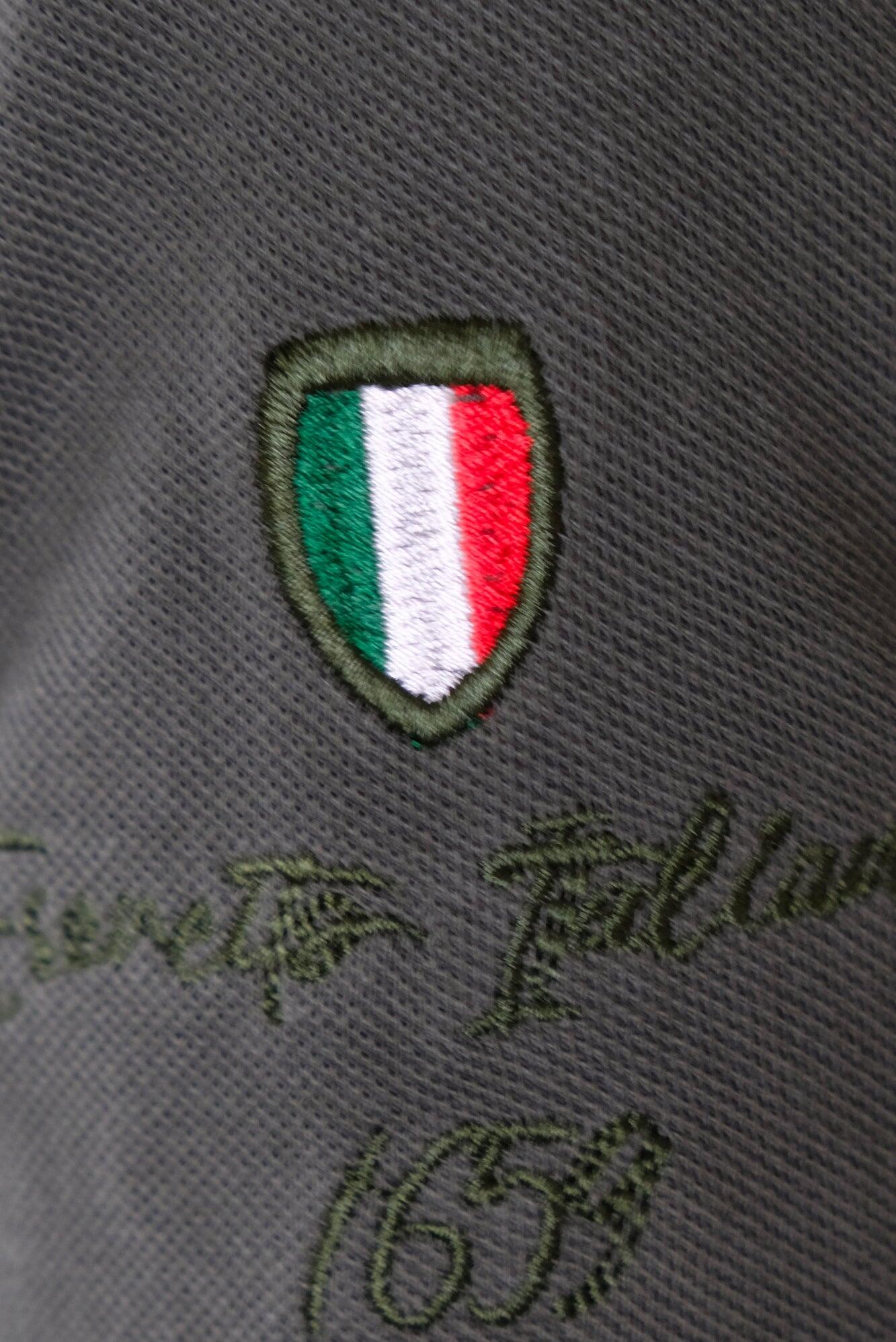 Polo Esercito a maniche corte Lagunari militare in cotone uomo 5/5