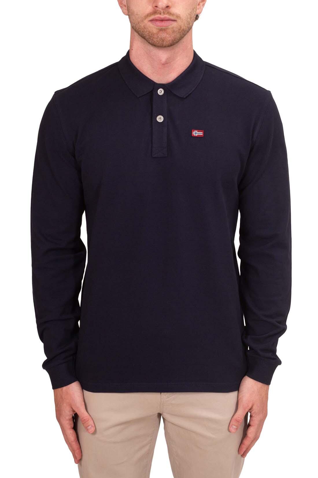 Polo uomo Eruggy a maniche lunghe 2/4