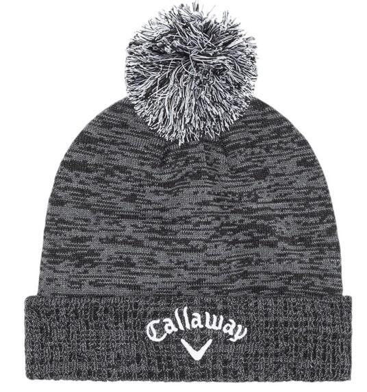 Callaway Dames Pom Beanie Zwart 2/2