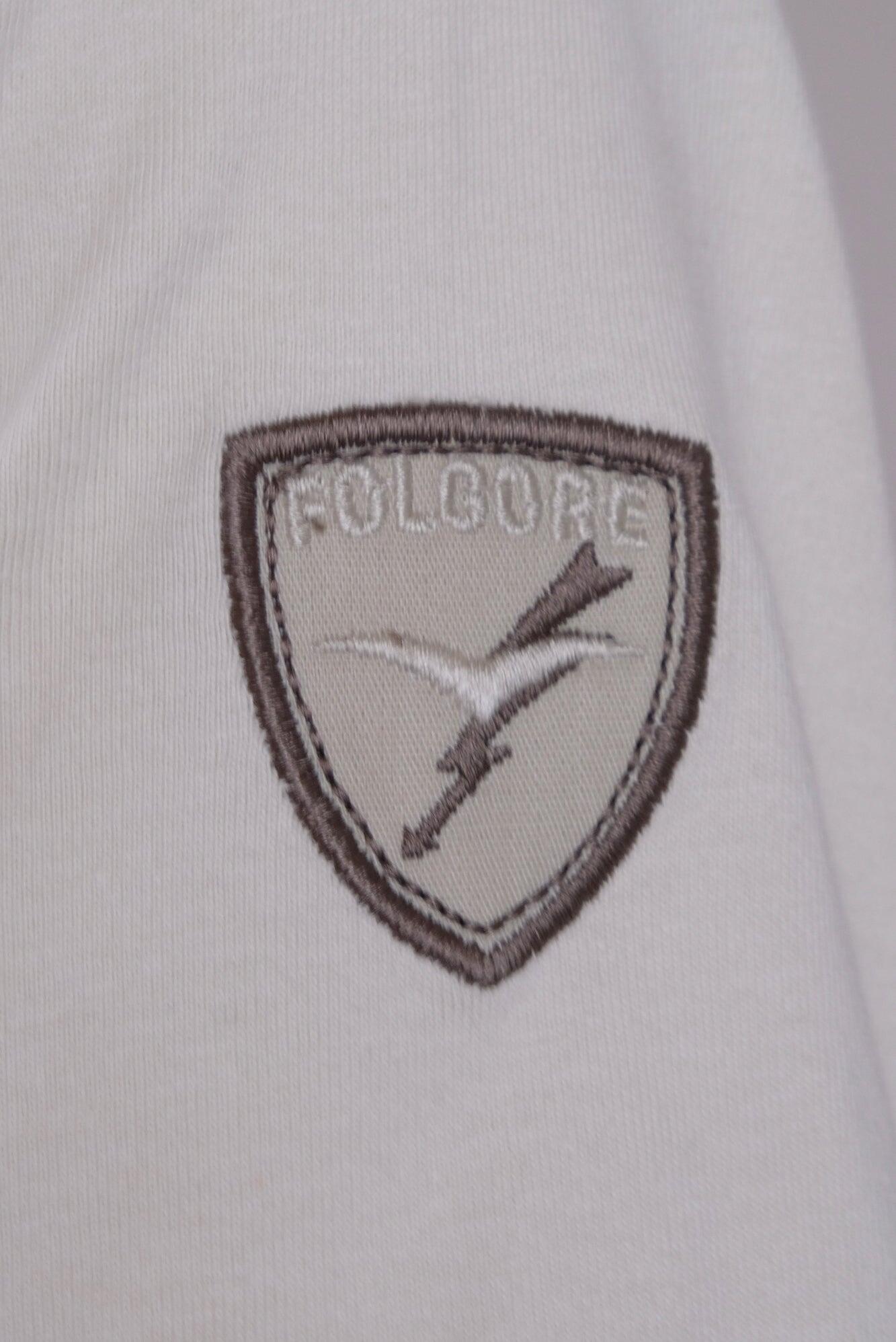 Polo Folgore a maniche corte kaki in cotone uomo 5/5