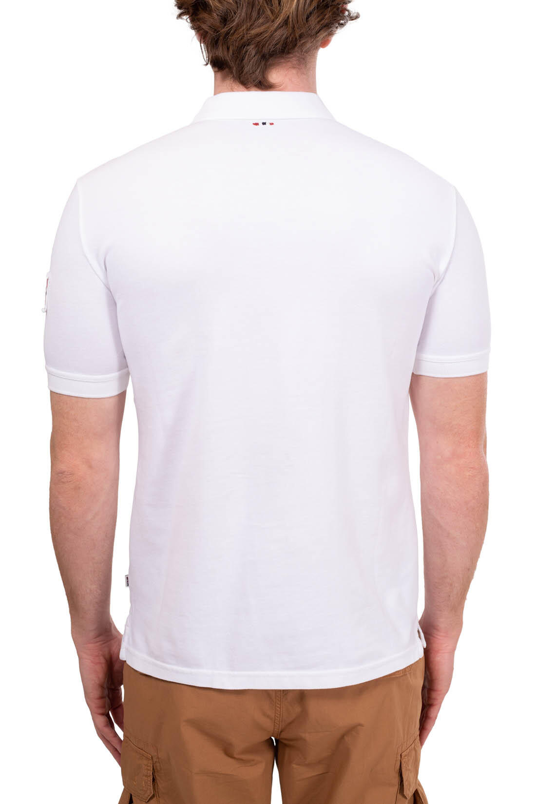 Polo uomopatch logo 3/4