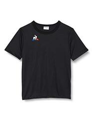 Le Coq Sportif T-Shirt Noir Enfant, 12A 12 Ans