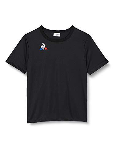 Le Coq Sportif Maglia Nera per Bambini 12A 12 Anni