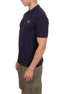 Polo - casual - heren - model epy - korte mouwen, regular fit - geel/fluo mango