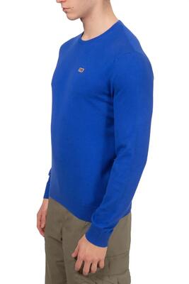 Pullover - sport - heren - darca - katoen - koningsblauw