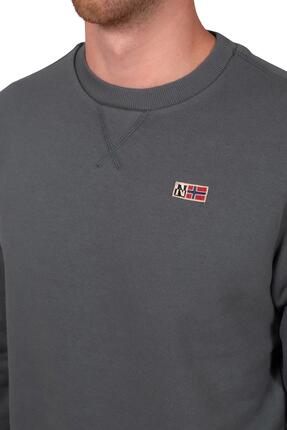Sweat-shirt - Sport - Homme - Regular, col rond - Buri - Vert