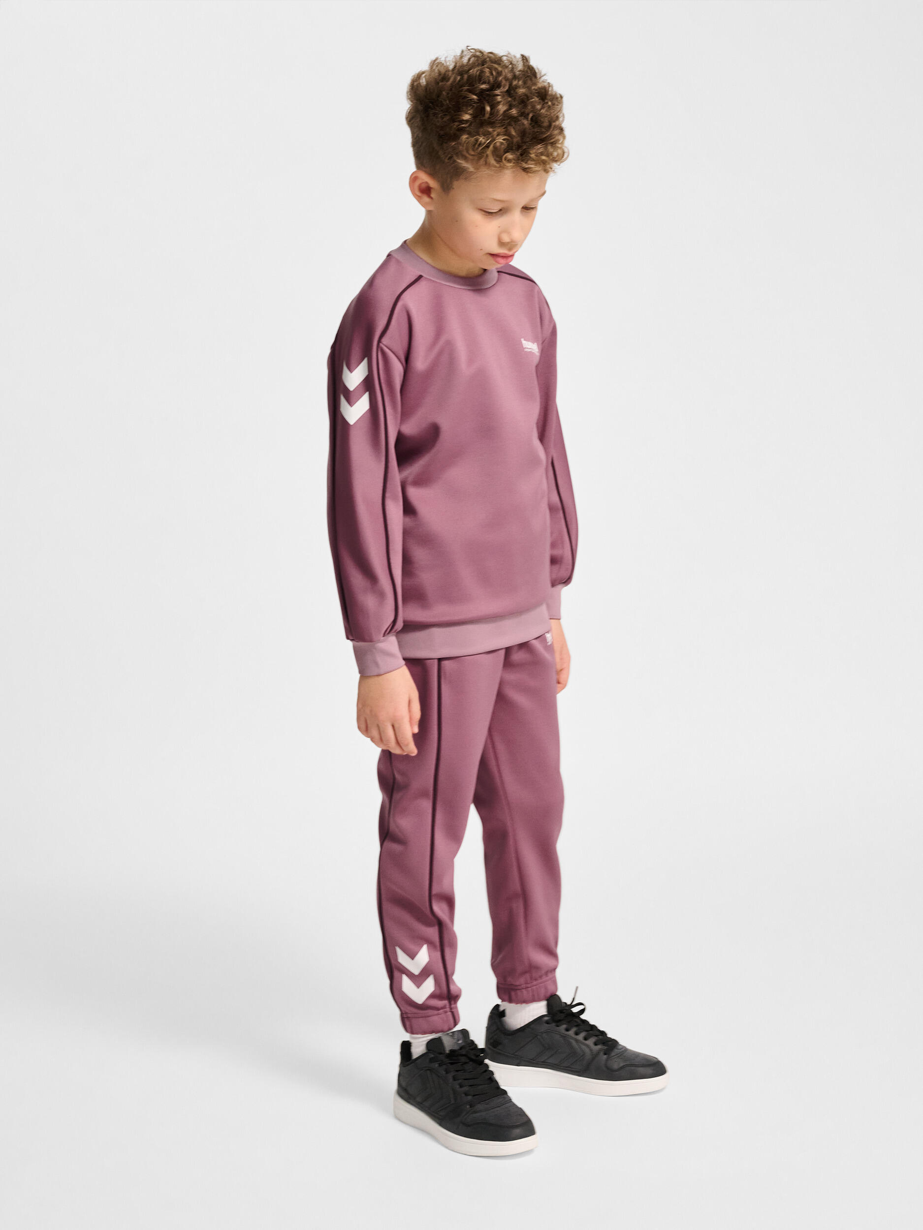 Enfiler Sweat-Shirt Hmljr Interlock Enfant 4/7