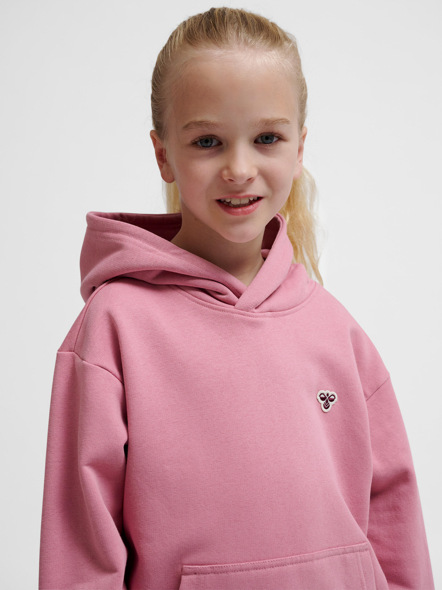 Felpa con cappuccio per bambini Hummel Bee Loose 4/7