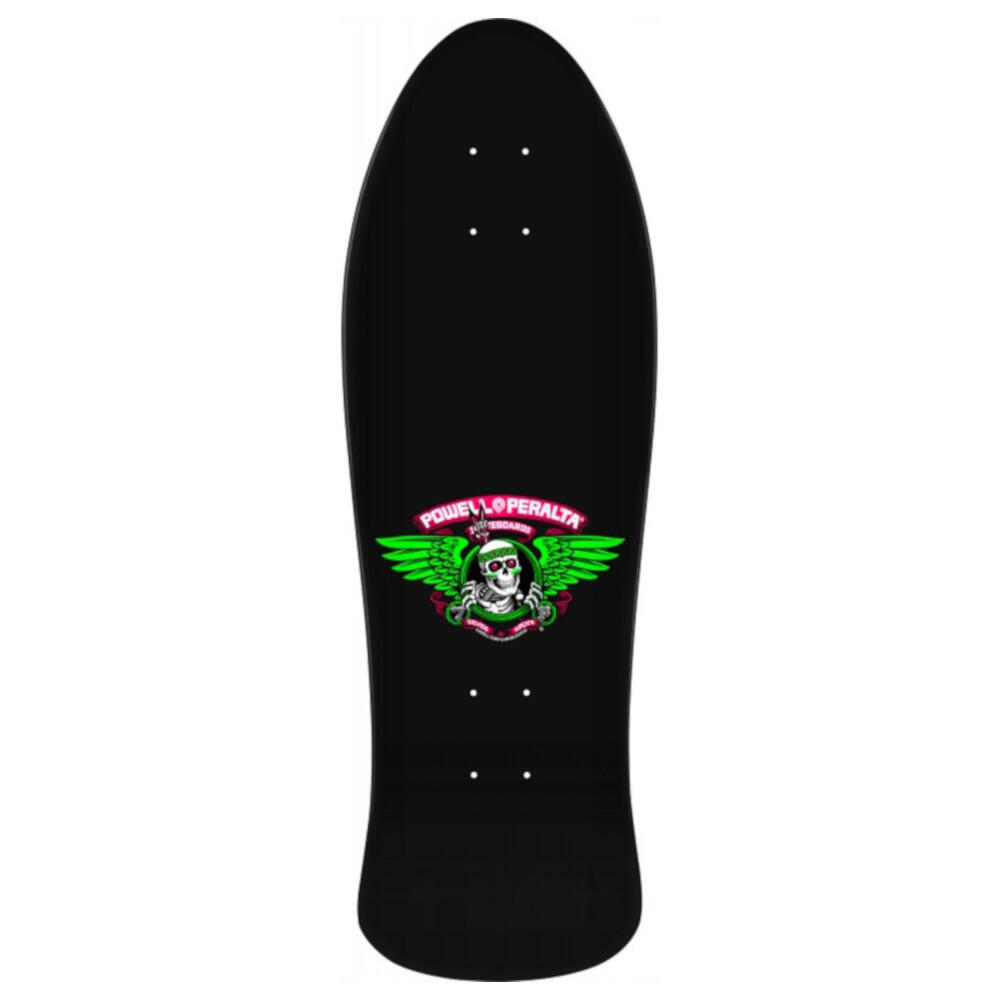 Skateboard Deck Old School Powell Peralta Steve Saiz Totem Blacklight 10'' 2/2
