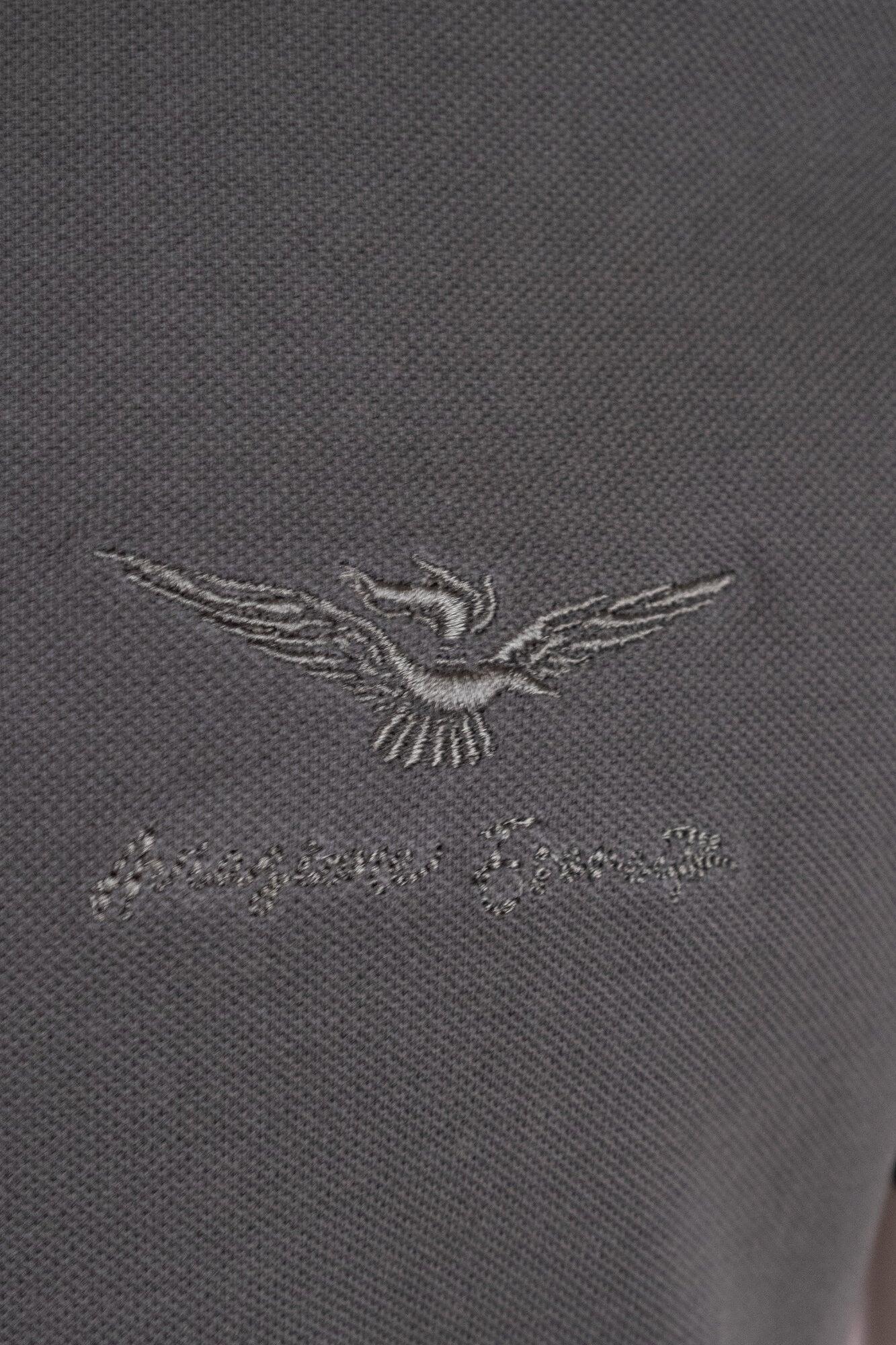 Polo Aviazione Esercito a maniche corte militare in cotone uomo 3/4