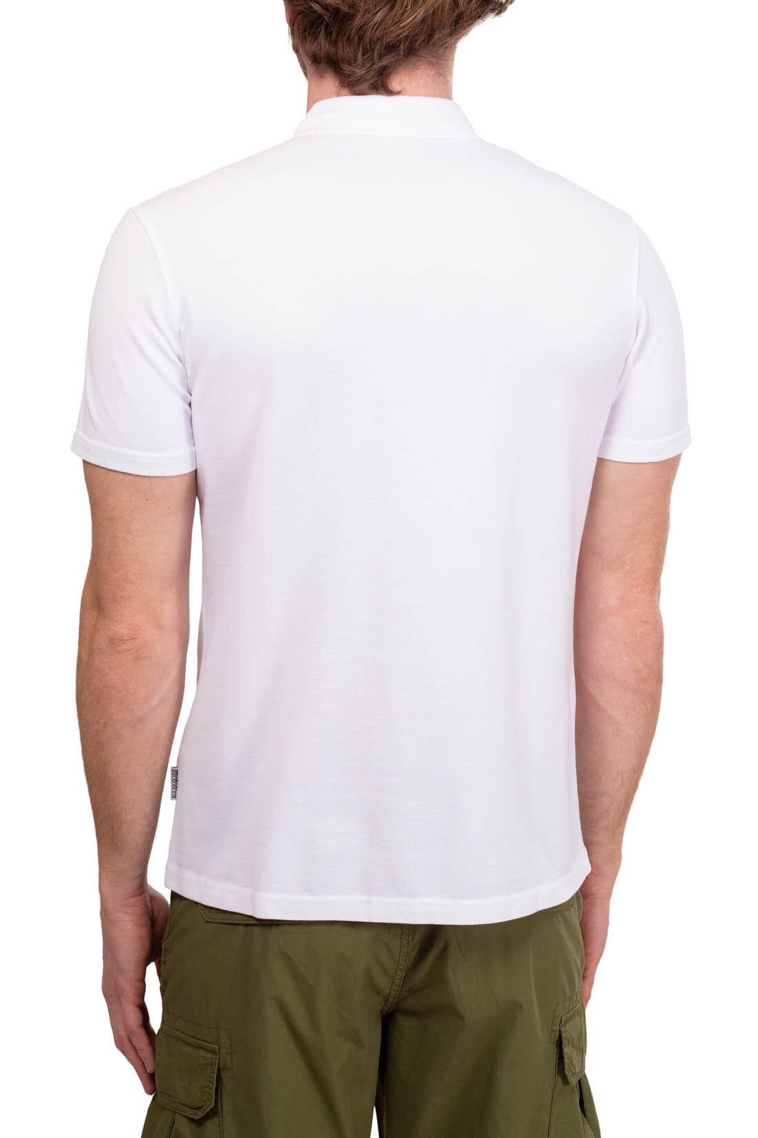 Polo uomopatch logo 3/4
