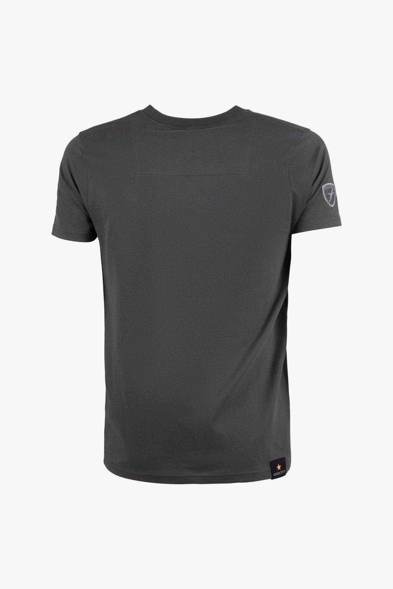 T-shirt Folgore a maniche corte militare in cotone uomo 2/5