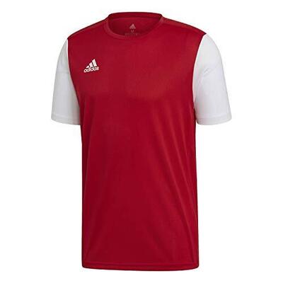 T-Shirt Adidas Estro 19 Power Rossa/Bianca per Bambini