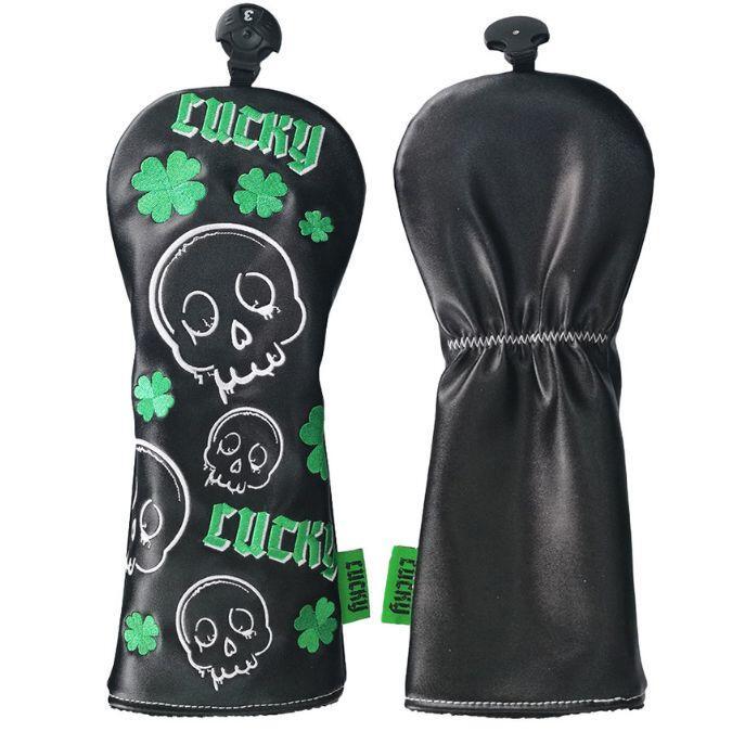 Legend Hybrid Headcover Lucky Zwart Groen 1/1
