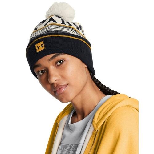 Under Armour Beanie Wit / goudgeel / zwart 2/2