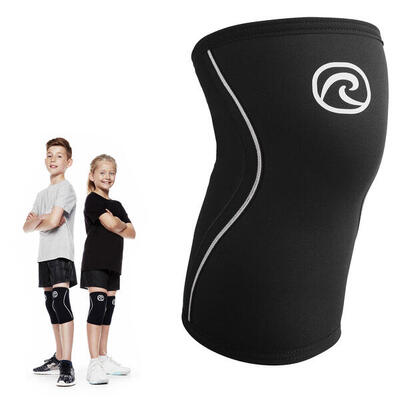 Rehband Rx Knee Sleeve Junior | Kinder Kniebandage Gewichtheben. Crossfit