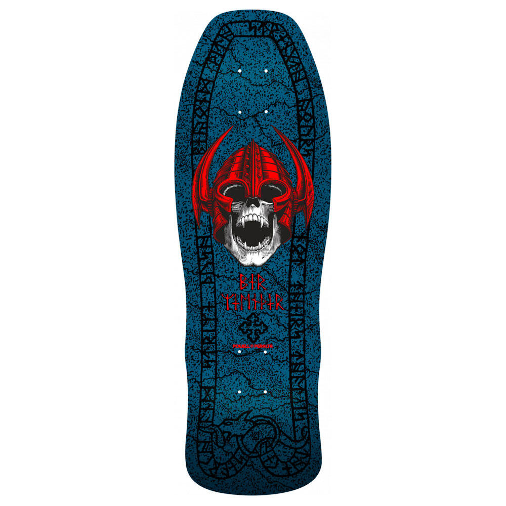 POWELL PERALTA Skatebaord Deck Old School Powell Peralta Reissue Welinder Classic Blue 9.7''