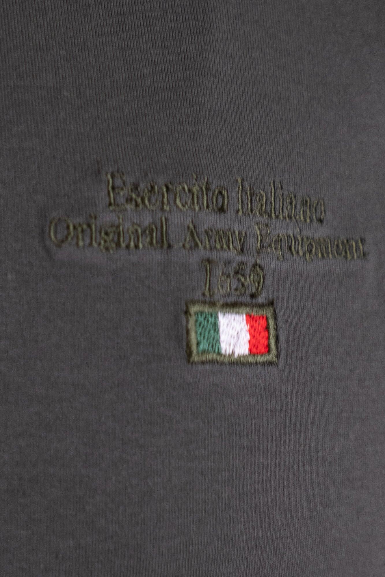 T-shirt Esercito a maniche corte militare in cotone uomo 3/4