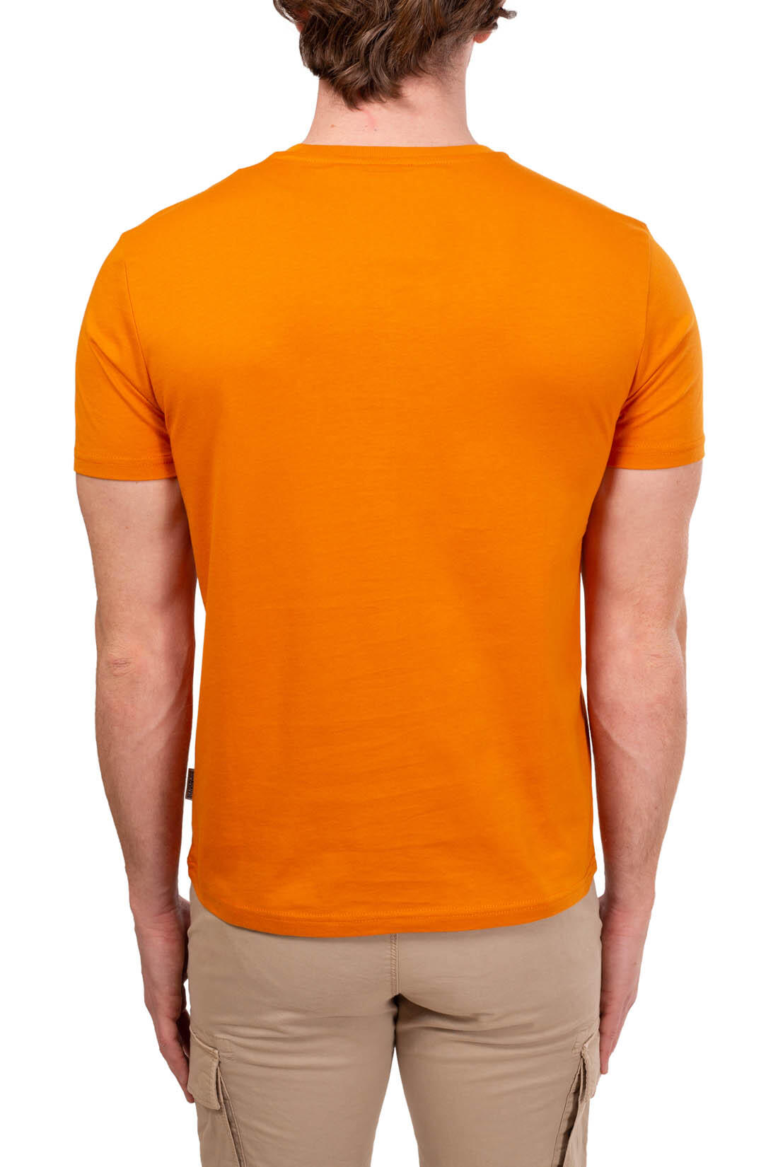 T-shirt uomo con ricamo logo 3/4
