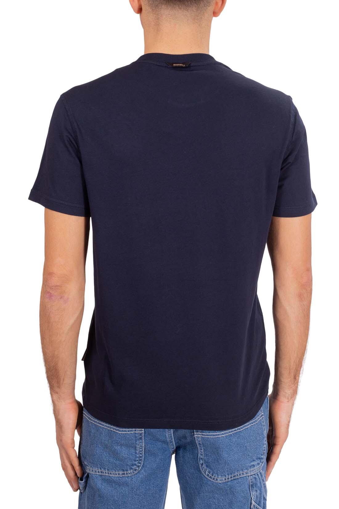 T-shirt - Casual - Heren - Macas - Regular fit - Donkerblauw 3/5